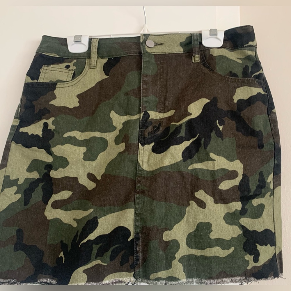 Cami Denim Skirt